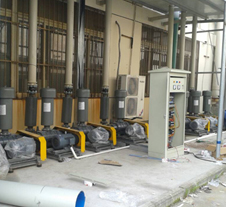 鲁氏连续电镀项目中使用的罗茨风机 鲁氏连续电镀项目中使用的罗茨风机